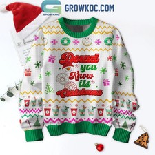 Dunkin  Donuts Donut You Know It  S Christmas 2025 Ugly Sweater