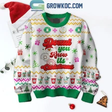 Dunkin’ Donuts Donut You Know It’S Christmas 2025 Ugly Sweater
