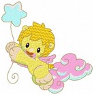 Baby Animal Angels 10 Embroidery Designs 4x4 & 5x7 on multi-formatted Cd