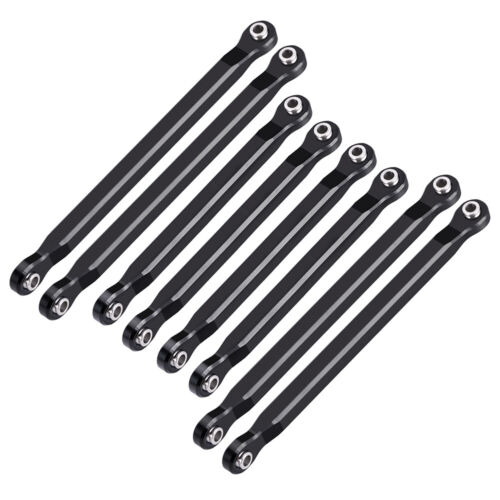 8pcs Front + Rear Toe Links Push Rods for 1/16 Traxxas E-Revo RC Truck Car Parts - Picture 5 of 10