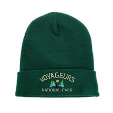 Voyageurs National Park Embroidered Beanie Winter Hat hiking beanie traveling
