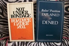 Not under Bondage james d. Bales Bales positi...