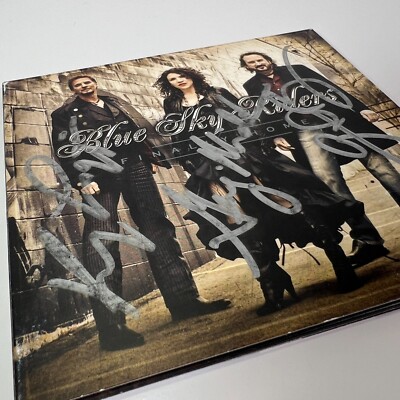 Blue Sky Riders * Finally Home Signed Rock Songwriter Music