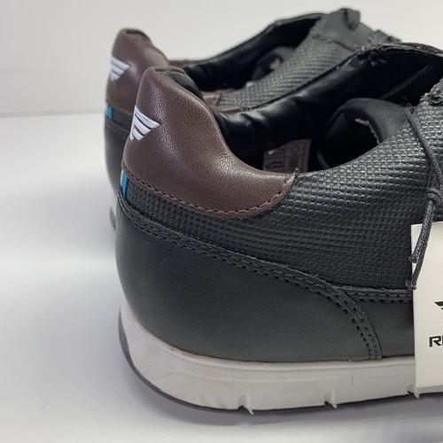 Zapatillas deportivas informales inteligentes Red Tape Taylor para hombre, talla UK 10, EUR 44, negras - Imagen 6 de 15