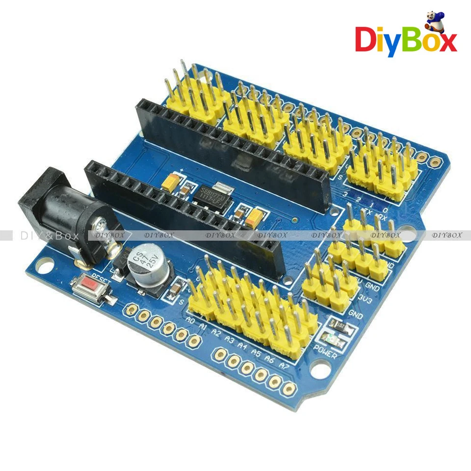 Nano V3.0 Prototype Shield I/O Extension Board Expansion Module For Arduino - Image 3 of 4
