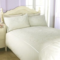 Charlotte Thomas Joanna Duvet Cover Set Single Ivory Charlotte Thomas Charlotte Thomas Joanna Duvet Cover Set Single Ivory Charlotte Thomas