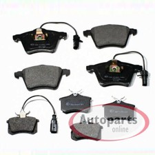 Bremsbeläge mit Warnkabel vorne hinten für VW Sharan ab Bj 04.2001