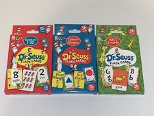 Flash Cards Educational Dr Seuss Color & Shap...