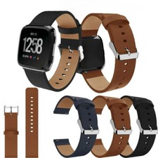 Leather Strap Wrist Watch Band Luxury Bracelet For Fitbit Versa/ Versa 2 /Lite