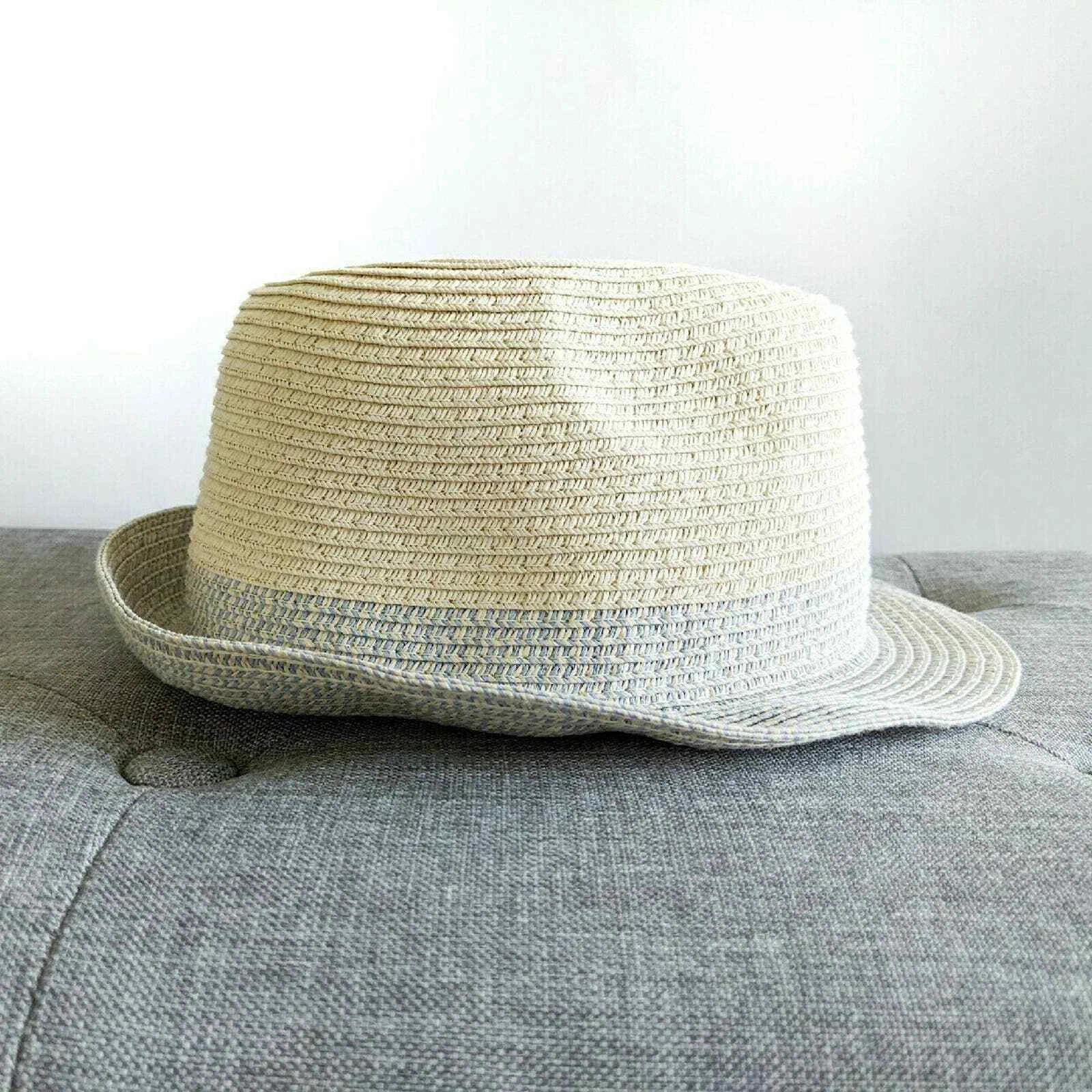 Toddler Straw Hat Fedora 24m