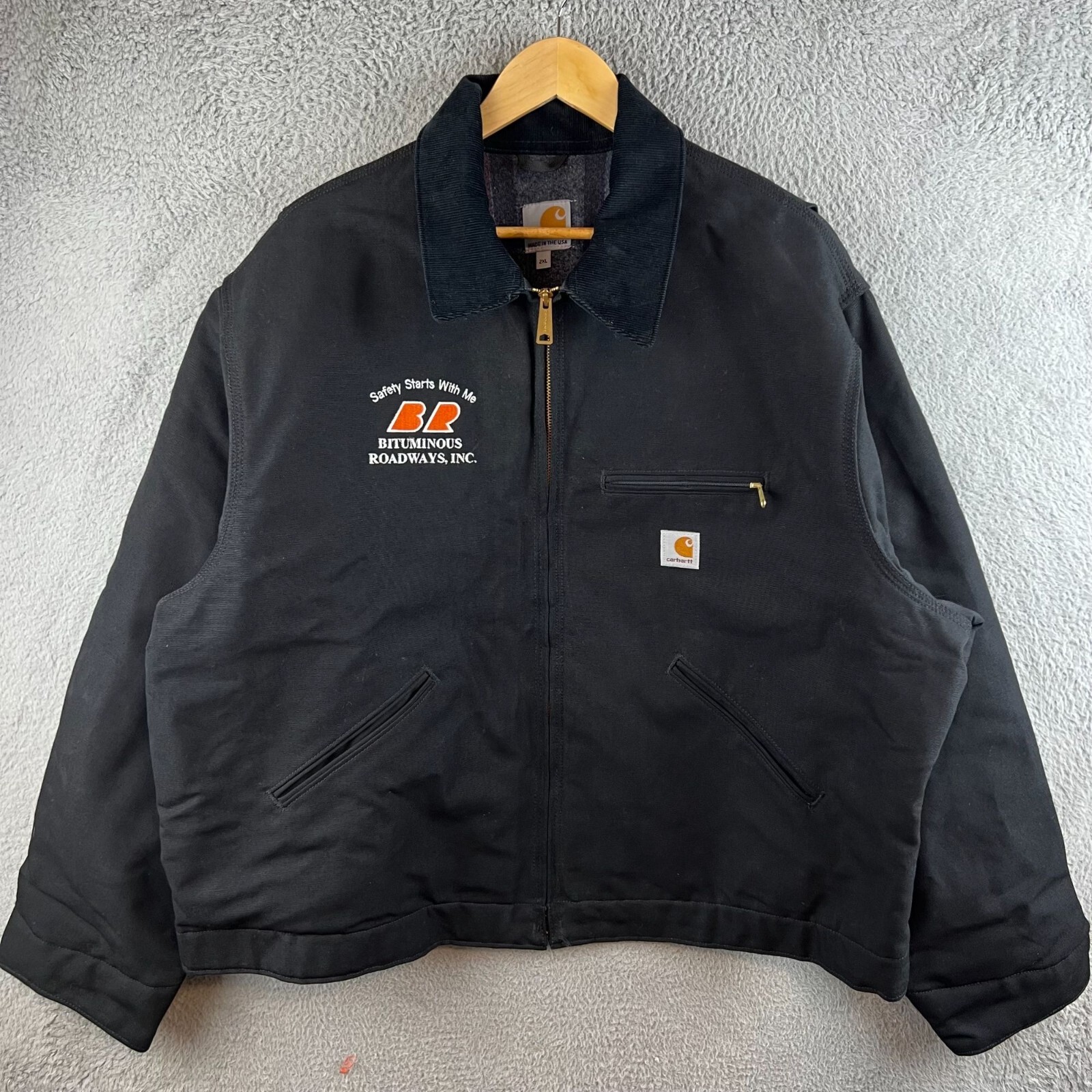 CARHARTT DETROIT JACKET XXL MENS CARHARTT DETROIT JACKET XXL MENS