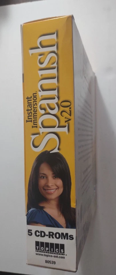 INSTANT IMMERSION SPANISH V2.0 [5 CD-ROMs]. Brand New. - Image 4 of 4