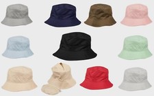 Waterproof packable weatherproof rain bucket fisherman hat cap with zipper MINT