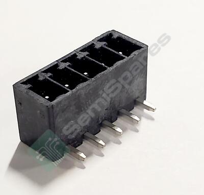 9 pcs. MOLEX 39502-1005 TERM BLOCK HDR 5POS 90DEG 3.5MM