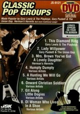 KARAOKE DVD PARTY DISC CLASSIC POP GROUPS LYRICS APPEAR ON YOUR SCREEN dvd 