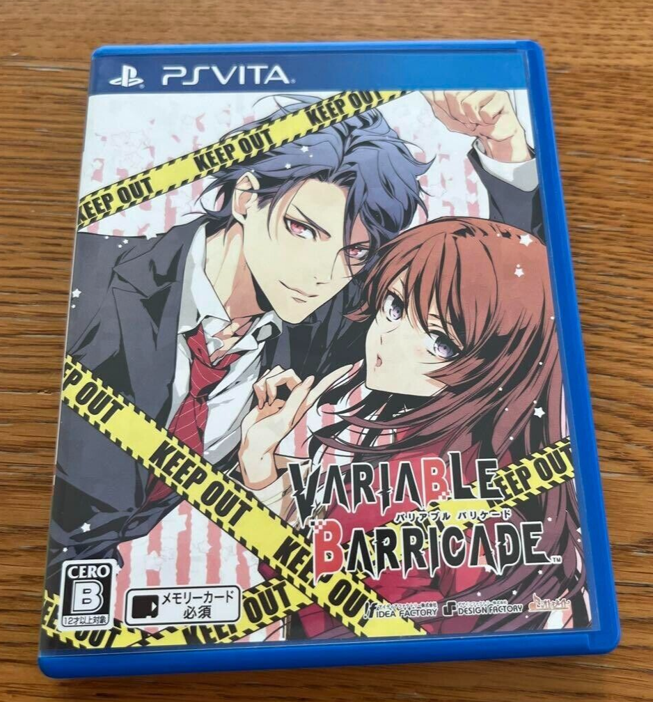 Variable Barricade PS Vita PSV Japanese ver Tested