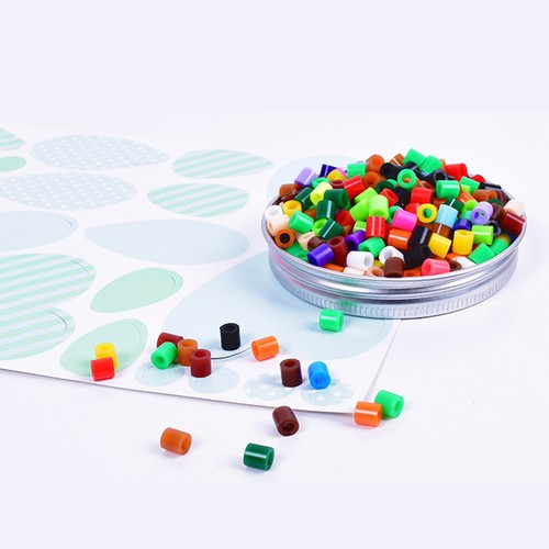 Perler Hama Beads Refill Pegboard Kit 24/36/48 Colors 5mm Kids Toys DIY Craft AU - Picture 15 of 18