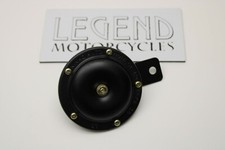 Corno Moto Universale 12v Nero 86mm/Vintage Stile Classico 12 Volt