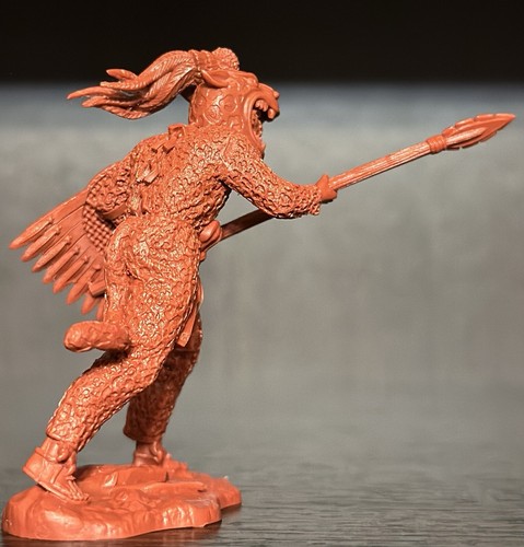PUBLIUS Indians Aztecs Toy soldiers 6 figures 1:32 Soft Plastic - Photo 11/18
