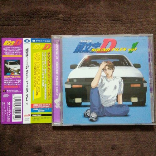 Initial D Sound Files Vol.1 CD Eurobeat Shuichi Shigeno Japón anime - Imagen 1 de 1