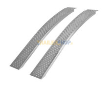 COPPIA RAMPE DI CARICO IN ALLUMINIO RICURVE L 200 ALKO 400 KG OMOLOGATE 