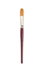 Grumbacher Goldenedge Filbert Synthetic Watercolor Brush, Size 8 (4625.8)