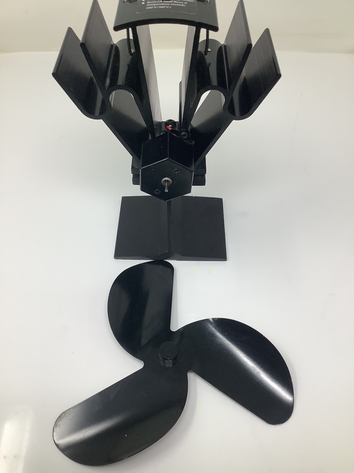 TOMERSUN 3 Blades Heat Powered Stove Fan for Wood/Log Burner/Fireplace  TESTED!! | eBay