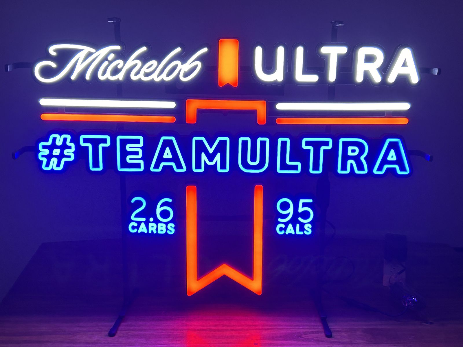 MICHELOB ULTRA BEER LED BAR SIGN MICH ULTRA LIGHTED SIGN MAN CAVE GARAGE DECOR