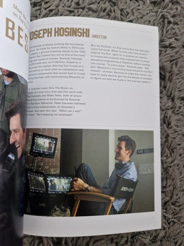 Top Gun signiertes Premierenprogramm, Regisseur, Maverick, Film, Film * FOTO PROOF + COA * - Bild 5 von 6