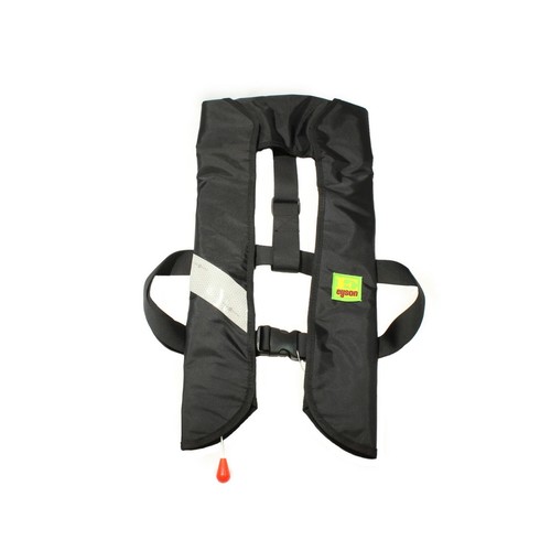 Adult Life Jacket M-33 Manual Inflatable PFD Universal Boating Swimming Vest - Picture 9 of 9