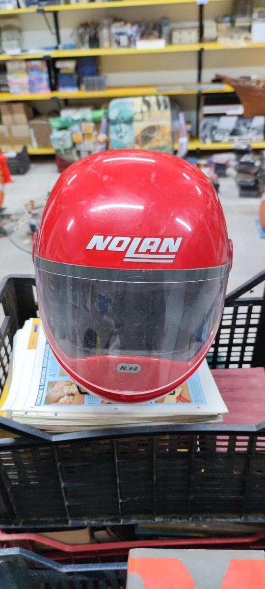 CASCO INTEGRALE NOLAN N34, TAGLIA 54 vintage moto helmet