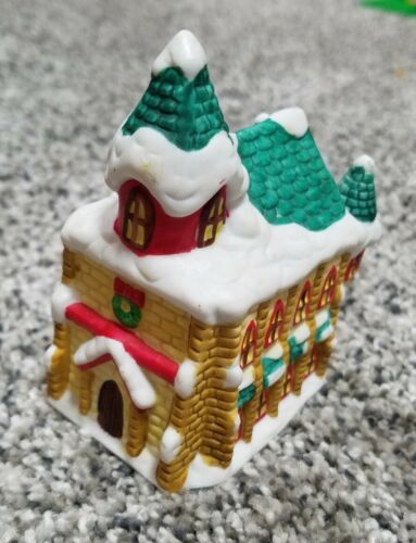 Vintage 1997 August Storck KG Christmas Village Limited Edition Church decor - Picture 1 of 7