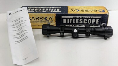 Barska 3-9x 40mm Hunting Riflescope P4 Reticle Black Matte AC 11000