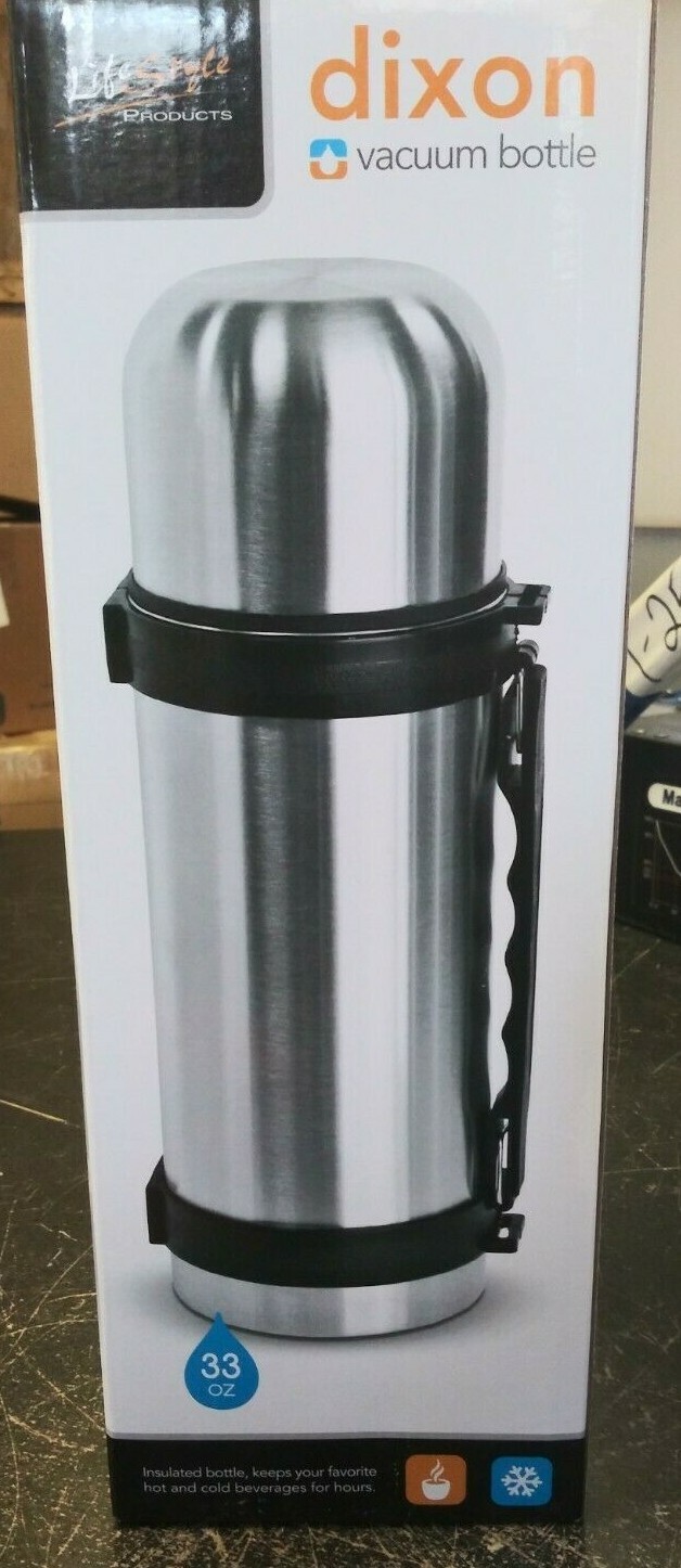 (2) NEW Dixon Travel Vacuum Bottle 32 Oz. SM560