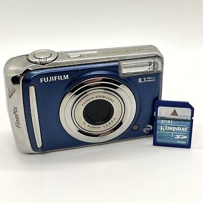 FujiFilm FinePix A805 Digital Camera Blue 8.3 MP 3x Zoom w FujiFilm FinePix A805 Digital Camera Blue 8.3 MP 3x Zoom w