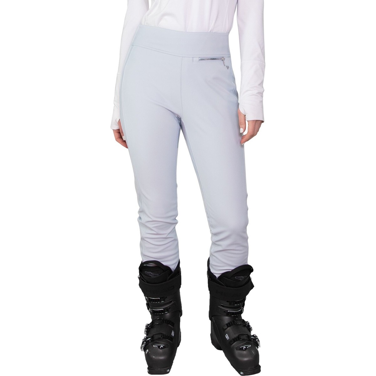 Obermeyer Jinks ITB Softshell Ski Pants Arctic Fox Women's Size 12