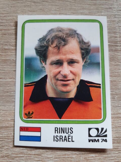 Panini World Cup Story 80 Rinus Israel Netherlands Holland Nederland WM 1974 Panini World Cup Story 80 Rinus Israel Netherlands Holland Nederland WM 1974