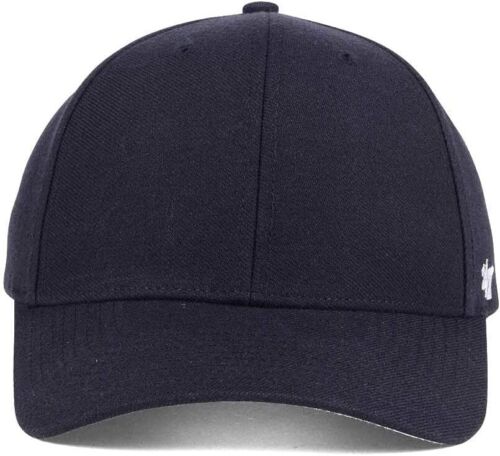 '47 Blank Classic MVP Cap, Adjustable Plain Structured Hat for One Size, Navy - Picture 2 of 4