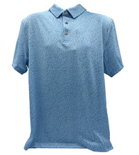 68 PGA Tour Men s Pro Series Clear Sky Polo- Blue/White - Large - New With Tag