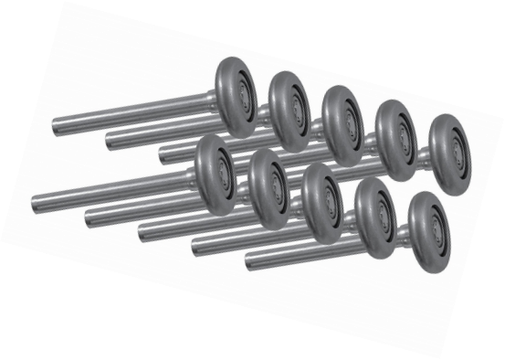 Ideal Security SK7171 Steel Garage Door Rollers 2 Inch Wheels With 10 for sale online | eBay