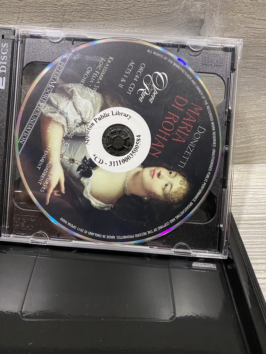 DONIZETTI: MARIA DI ROHAN 2 Disc Set | eBay