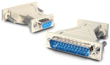 Gender changer DB25M9F 25 male 9 female F/M Adapter Connector Coupler RS-232