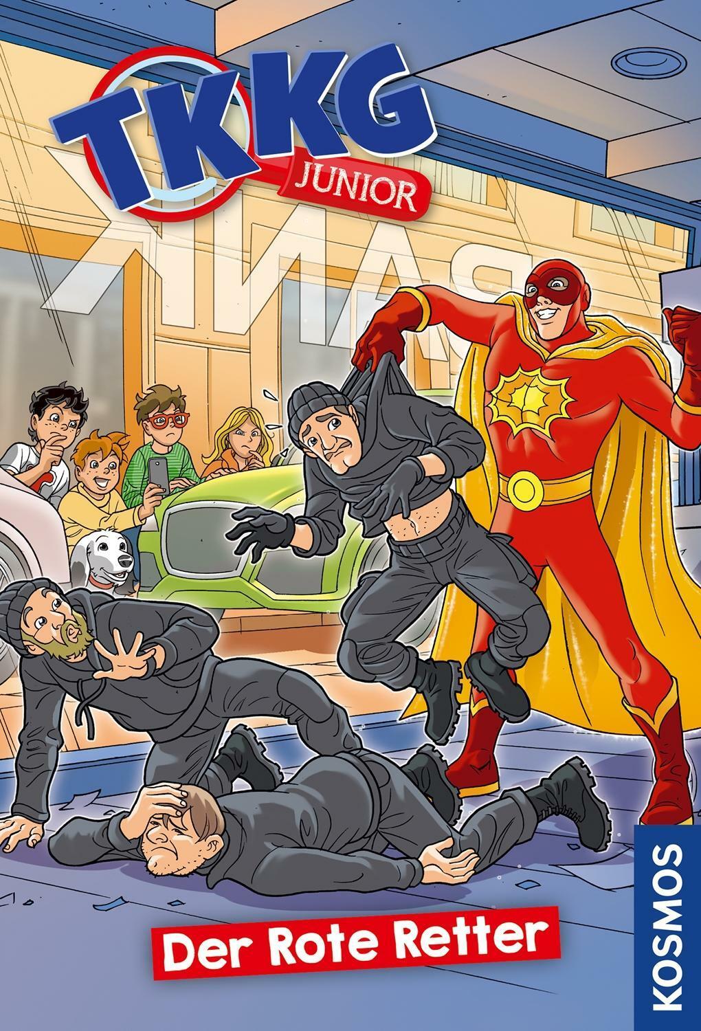Thumbnail - Tkkg Junior 4. Der Rote Retter | Buch | 9783440160244