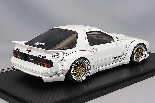 自動車 1/18 IG2909 PANDEM RX-7 FC3S White Ig2918 1/18 Pandem Rx-7 Fc3S White With Engine Resin Casting