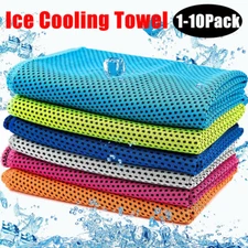 Cooling Towel Ice Towel Neck Wrap For Sports Running Jogging Gym Chilly