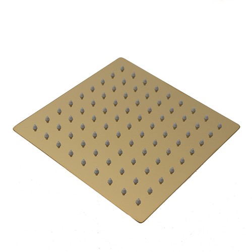 20cm Regendusche Regenbrause Brause Duschkopf Duscharmatur Kopfbrause (Gold01) - Bild 3 von 9