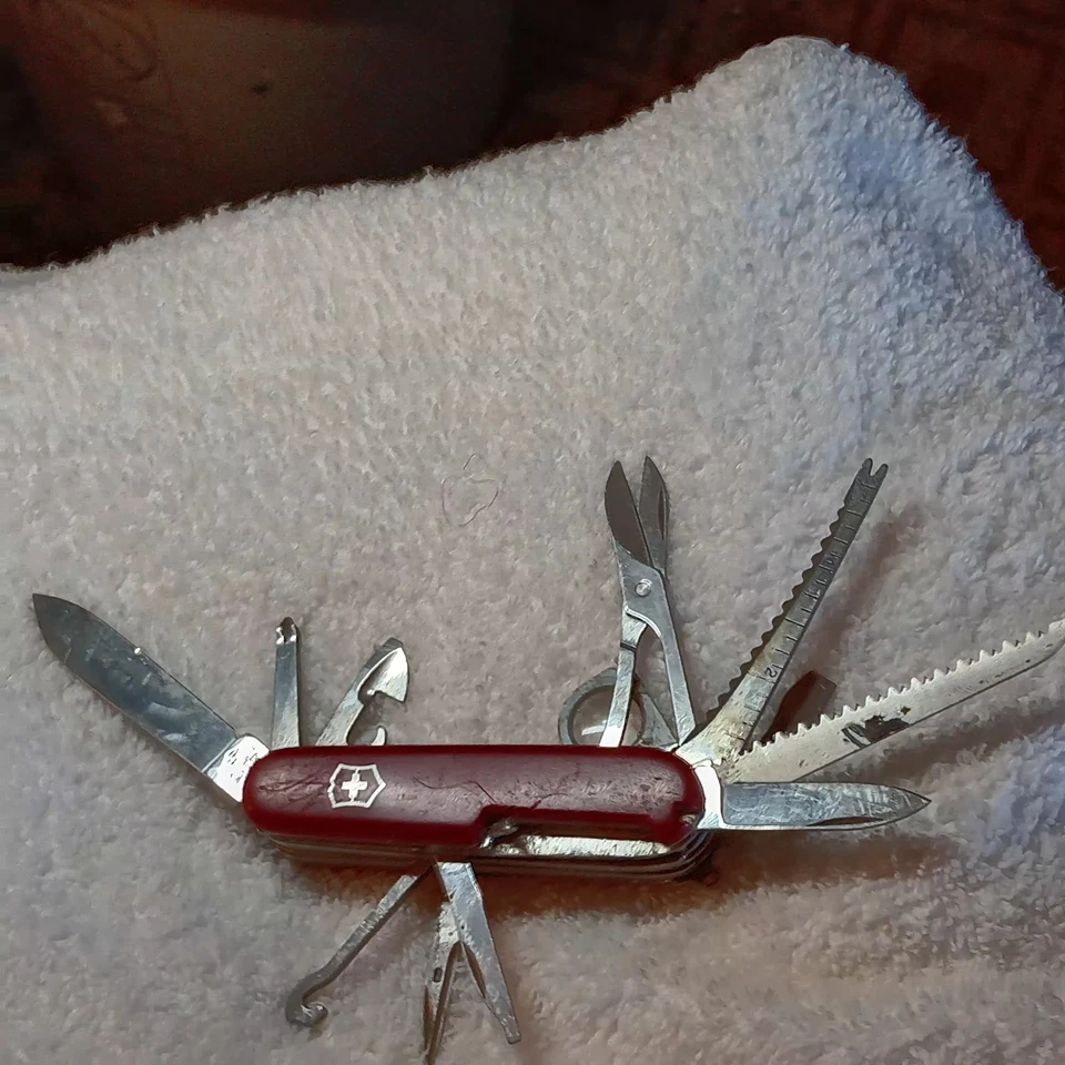 Victorinox 1.3603.7 91 мм 12 инструментов швейцарский армейский карманный нож - белый - Изображение 4 из 4