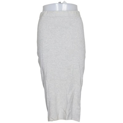 Massimo Dutti, Rock, Größe: S, Grau, Kaschmir/Baumwolle/Elasthan/Polyamid #FsZ