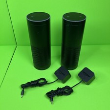 2X Amazon Echo SK705DI Alexa Speakers 1st Gen...