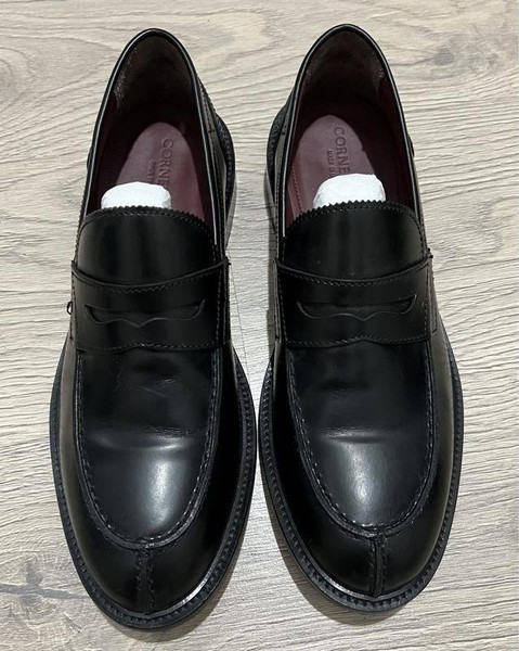 Men Corneliani Heels Black 42